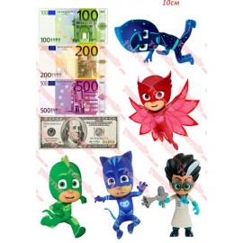 Вафельна картинка Мультфільми різні 208